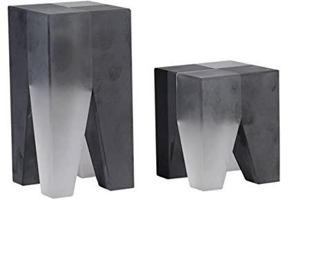 CTCOIJRN Bookends Geometric Bookends Living Room Decorative Bookends Modern Creative Crystal Patchwork Bookends Study Wine Cooler Desktop Ornaments Bookend support