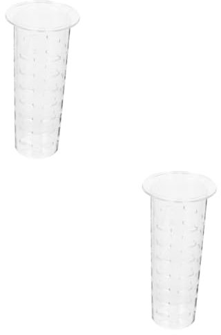 MAGICLULU 2St Saft kann afternoon tea eiswurfel behälter Getränke Wasserspender Fruchtsieb aus Acryl Fruchtaufguss für Obst gewidmet filter Element Einfügung quadratisches Gefäß Eimer