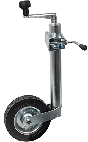 Streetwize - Heavy Duty 48mm Trailer Jockey Wheel with Clamp - Trailers/Caravans/Boats - 150kg Max (Hard Ground)