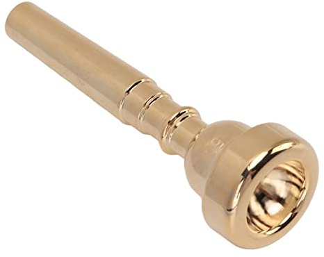 Professionellt ErsäTtning FöR Trumpetmunstycke FöR NyböRjare 5C MusikinstrumenttillbehöR (Guld
