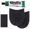 Langlauf Schuhbedarf Wanderschuh Absatz für Trekkingschuhe Reparatur Set schwarz/Repair Sole Pad/Kövulfix Absatzkleber/ausführliche Anleitung/Qualitäts Set (Größe 1: L80xB76mm)