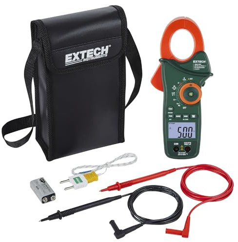 Extech EX820A 1000A True RMS AC Clamp Meter with IR
