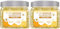 Strong Gel Air Freshener | (Pack of 2) Citrus Zest Fresheners for Home, Bathrooms, and Cars | Lasts 90 Days for Improved Home Fragrance | Essential Oil Odour Eliminator Gel by Perfa