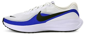 Nike Men's Revolution 8 Road Running Shoes, White/Black-Racer Blue, 11