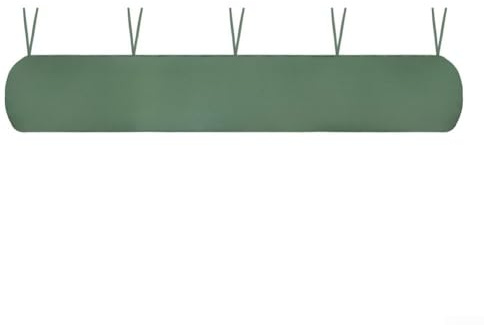 Cubierta para toldo de patio, 210D, impermeable, para jardín, exterior, terraza, retráctil, persiana, cubierta protectora para el sol, color verde (4 m)