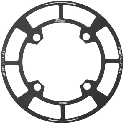 Copriruota Per Catena - Protezione Per Pignone In Lega Di Alluminio, Anello Di Protezione Per Catena, Robusto E Durevole Per Motocicletta, Bicicletta, Proteziones Per Trasmissione, Accessorio Per Part