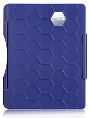 SPECTRASHELL Water Resistant Passport Case, Thin and Strong Cover for Travel and Daily Protection (BLUE)