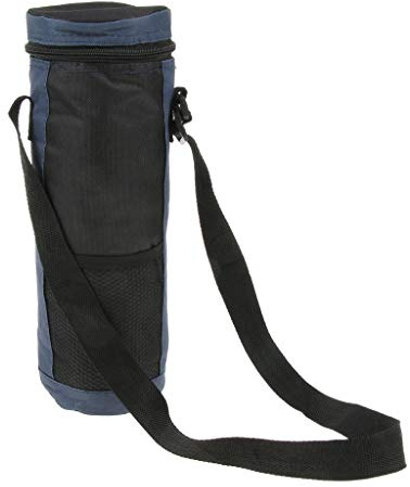 lahomia 2L Oxford Cylinder Cooler Bag l'eau Isolée Boit des Bouteilles/Canettes Sac de Transport - Bleu, comme Décrit