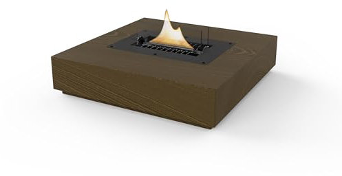 Holly 90 Black Oak/Eiche Black tischfeuer tenderflame 30 x 30 x 11 cm
