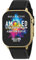 Reflex Active Amoled Smartwatch Serie 29 mit 5,1 cm (2,04 Zoll) Touchscreen, Pulsmesser, Blutsauerstoff, IP68 wasserdicht, Fitness-Tracking, schwarzes Armband für iOS + Android