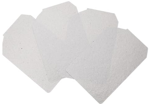 SG Store 4Pcs Waveguide Covers Mica Plates Sheet Microwave Oven Magnetron Protective Cover Repairing Part Compatible with Panasonic 125mm x 84mm