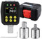 Uharbour Adattatore dinamometrico digitale 1/2 pollici 17-340 Nm, chiave dinamometrica digitale con display LCD, modalità PEAK/TRACK, cicalino e indicatore LED, precisione di errore ±2%, per auto,