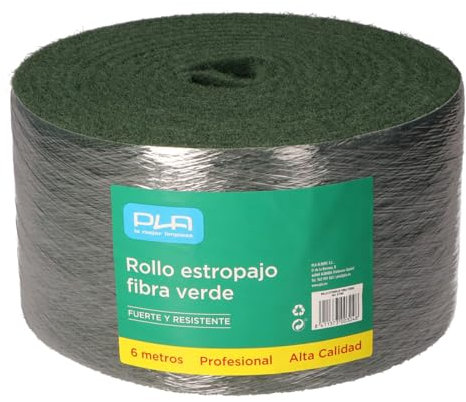 6 metros Rollo Estropajo Fibra Verde