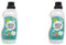 Marcel's Green Soap - Weichspüler - Pfirsich & Jasmine - Weichspüler - Frei von Plastik und Palmöl - 100% umweltfreundlich - 100% vegan - 97% biologisch abbaubar - 750ml (Packung mit 2)