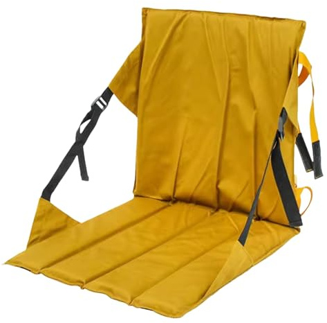 Mimoqk Silla Plegable Para Estadio, Silla De Viaje Con Cojín Cómodo Acolchado, Silla Portátil Para Eventos Al Aire Libre, Senderismo Y Concursos, Tamaño 42 X 40 Cm