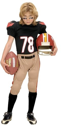 Children's American Football Player Child 158cm Costume Large 11-13 yrs (158cm) for USA Sports Fancy Dress