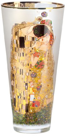 Goebel Vase, Porzellan, Mehrfarbig, 30 cm