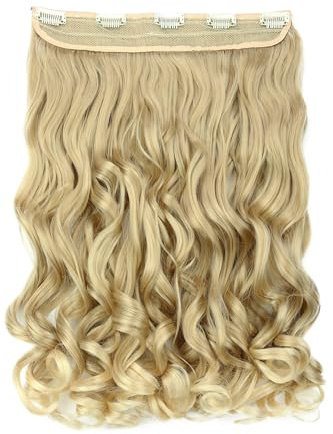 CAISHA 40cm 1 Teilig CLIP IN EXTENSIONS Sophia Haarteil Gewellt Blond Mix C54-1