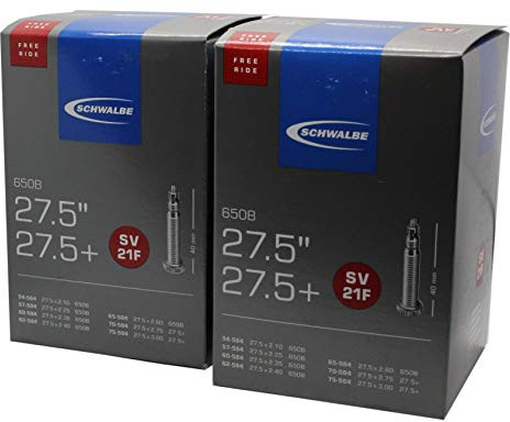 Schwalbe Unisex SV21F Schlauch, Schwarz, 69,5 x 5,3-5,8 cm