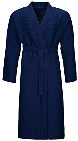 Vossen Damen & Herren Bademantel Wellington-L winternight, m