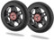NONMON 100mm Scooter Rollen, 2 Stück 100mm Scooter Ersatzräder 88A mit ABEC-9 Lager, Aluminium Speichenkern für Apollo Albott Cox Fuzion und meiste Pro Stunt Freestyle Scooter mit 100mm Wheels