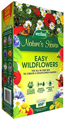 Natures Haven Easy Wildflower Mix Box - 1.2kg, GR