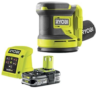 Ryobi RROS18-125SA 18V ONE+ Orbital Sander KIT (1 x 2.5 Ah)