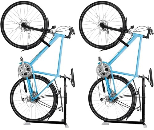 Bike Nook Pro Soporte Vertical De Suelo Para Bicicletas Estante Almacenamiento Interior Garaje Compatible Con Guardabarros Y Cestas Sin Taladros