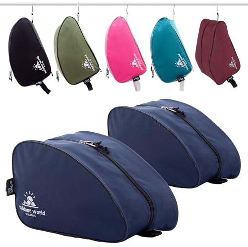 Outdoor World - Borsa per stivali di alta qualità, impermeabile, con ampia apertura a cerniera, unisex, per escursionismo, passeggiate, calcio, rugby, golf, palestra, adatta per adulti, bambini,