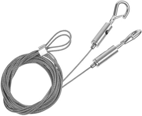 iplusmile 2 pezzi Cavo Appendere Foto Acciaio Inossidabile Filo Robusto per e Decorazioni Resistente e Versatile per e