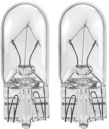 2 Pcs 955 W16W Car Bulbs, High Level Brake Light Bulb 921B 12V 16W Capless Replacement Reverse Tail Indicator Fog Lamp Standard Road Legal Auto with W2.1x9.5D Base for Reliable Vehicle Lighting