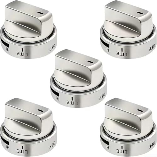 For LG Replacement Stove Knobs, Knobs Replacement Set For Gas Stoves, Electric Ovens, Thermostats Cooking Control Knob