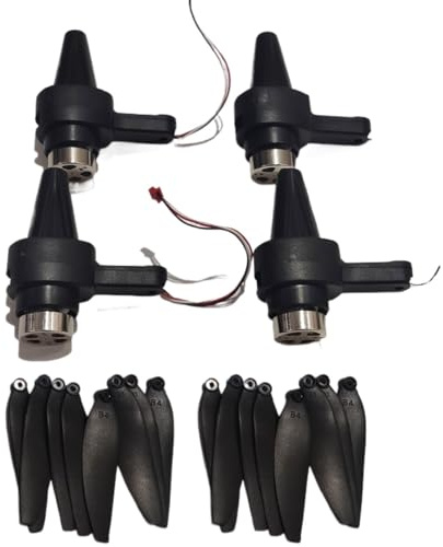 För K12 MAX drönare motorarm med propeller för byggsats RC Quadcopter K12MAX