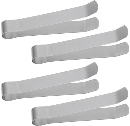 CHICAMPERA Estintore per Candela in Acciaio 4 Pezzi Clip Spegnicandele Manico Lungo per Spegnimento Sicuro Accessorio per Uso Domestico e Regali per Amanti delle Candele