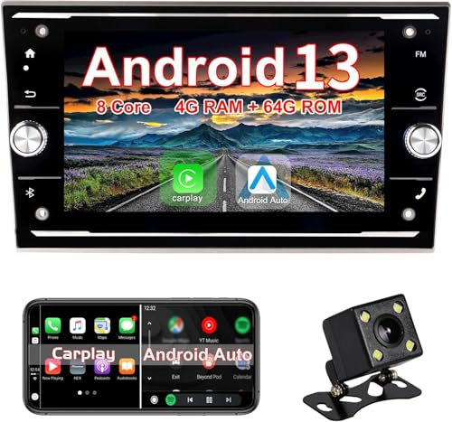 OVRICH Android Autoradio 7'' Blue Ray Bildschirm für Opel Astra Corsa Antara Vectra Zafira Meriva Vivaro Radio Stereo Multimedia mit drahtlosem Carplay Android Auto,WIFI-Verbindung,Bluetooth,4G,FM,SWC