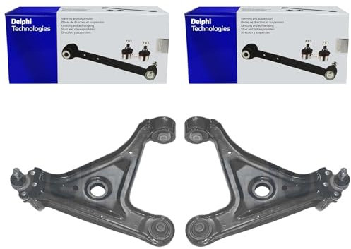 2X DELPHI Querlenker vorne links AUßEN unten rechts passend für OMEGA