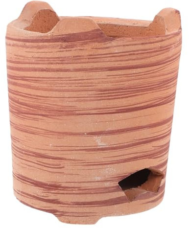 YARNOW estufas de barbacoa de carbón estufa exterior estufas exterior estufa de campamento país parrilla bol herramienta de barbacoa al aire libre estufa de barbacoa al aire libre Arcilla