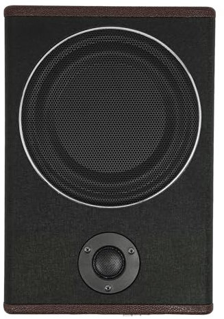 Tyvotrend Active Car Subwoofer, Car Audio Ultra Slim Underseat Subwoofer, Under Seat Sub Woofer, Ajustable Car Audio Speaker with Built in Amplifier, for most Vehicles, 34.5 x 26 x 6.8 cm