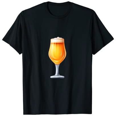 Buveur de bière en verre tulipe T-Shirt