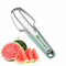 NEWHE 3 en 1 Pastèque Fourchette Trancheuse Cutter Outil Trancheuse Pastèque Trancheuse Outil Trancheuse Pastèque Fourchette Trancheuse Pastèque Fourchette pour Camping Cuisine Gadgets (Vert)