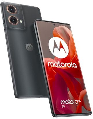 Motorola Moto g85 5G Smartphone (6,67-FHD+-Display, 50-MP-Kamera, 8/256 GB, 5000 mAh, Android 14) Urban Grey, inkl. Schutzcover [Exklusiv bei Amazon]