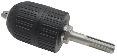 SDS Chuck Adapter,Keyless Drill Chuck Adapter 2-13mm, 1/2-20UNF Mount Duty Converter Tool with SDS Plus Shank,Quick Release Conversion Tool,Compatible with Impact Drivers and Electric Hammer Drills