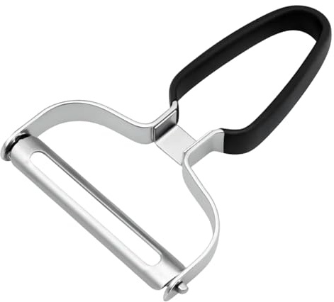 leruiyezs Pelador Patatas,Pelador Multifuncional De Acero Inoxidable,15x10cm,Negro,Para Verduras Y Frutas,Verduras Versátil Para Cocina,Hogar,Camping,Uso Diario,Fácil Muy Práctico Y Cómodo