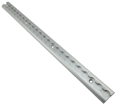 Oshhni Rail d'ancrage en Aluminium en L, Accessoires de Rail, système d'arrimage, Rail de Caisse de Camion pour remorques fermées, camions, 100 Cm X 4.5 Cm X