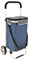bremermann Einkaufstrolley BRINKUM - 45 L Kapazität, Faltbarer Einkaufswagen, mit Abnehmbarer Tasche inkl. Kühlfach, Einkaufschip, Einkaufswagenhalterung und Reflektorstreifen (Blau)