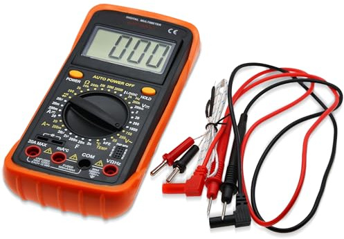 AMTAST Digitalmultimeter AC/DC Ampere Ohm Spannung Widerstand Durchgang Kapazität Diode HFE Temp Tester AMT32