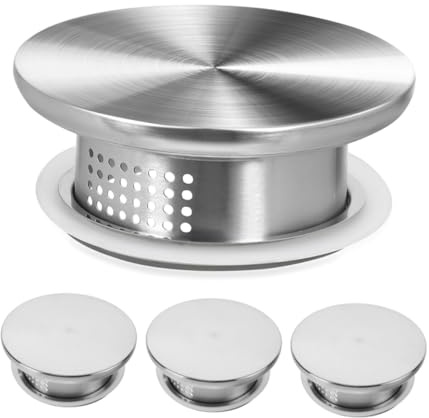 LIFKOME 4 Teiliger Deckel Für Glaskaraffen Krugdeckel – Wasserkrugdeckel – Ersatzdeckel Mit Abfluss Für Glaswasserkrug Und Bistrokrug