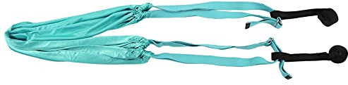 Wakects Amaca da Yoga, Poliestere, Cotone, Aerea, Altalena da Yoga, Cinghia Regolabile, Ancoraggio per Porta Portatile, per Palestra di Casa, Sala, Verticale, Gamba Divisa, Allenamento Allungamento