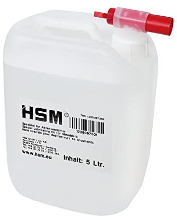 HSM Schneidblock-Spezialöl Nachfüllkanister 5 Liter