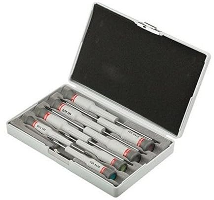 FACOM - Screwdriver Set - Micro Tech 8-Piece Set for TORX Screws - Professional and Precision Screwing Tools for Workshop - High Strength - Hand Tools - AEX.J2